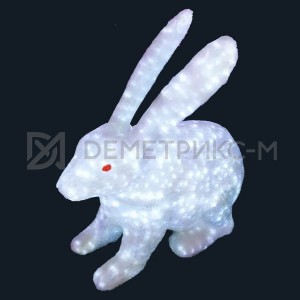 Кролик 3D (символ года) 106 х106см 24V