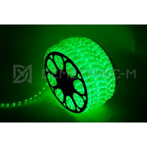 Дюралайт LED 2W Зеленый ФИКСИНГ 24 LED/метр